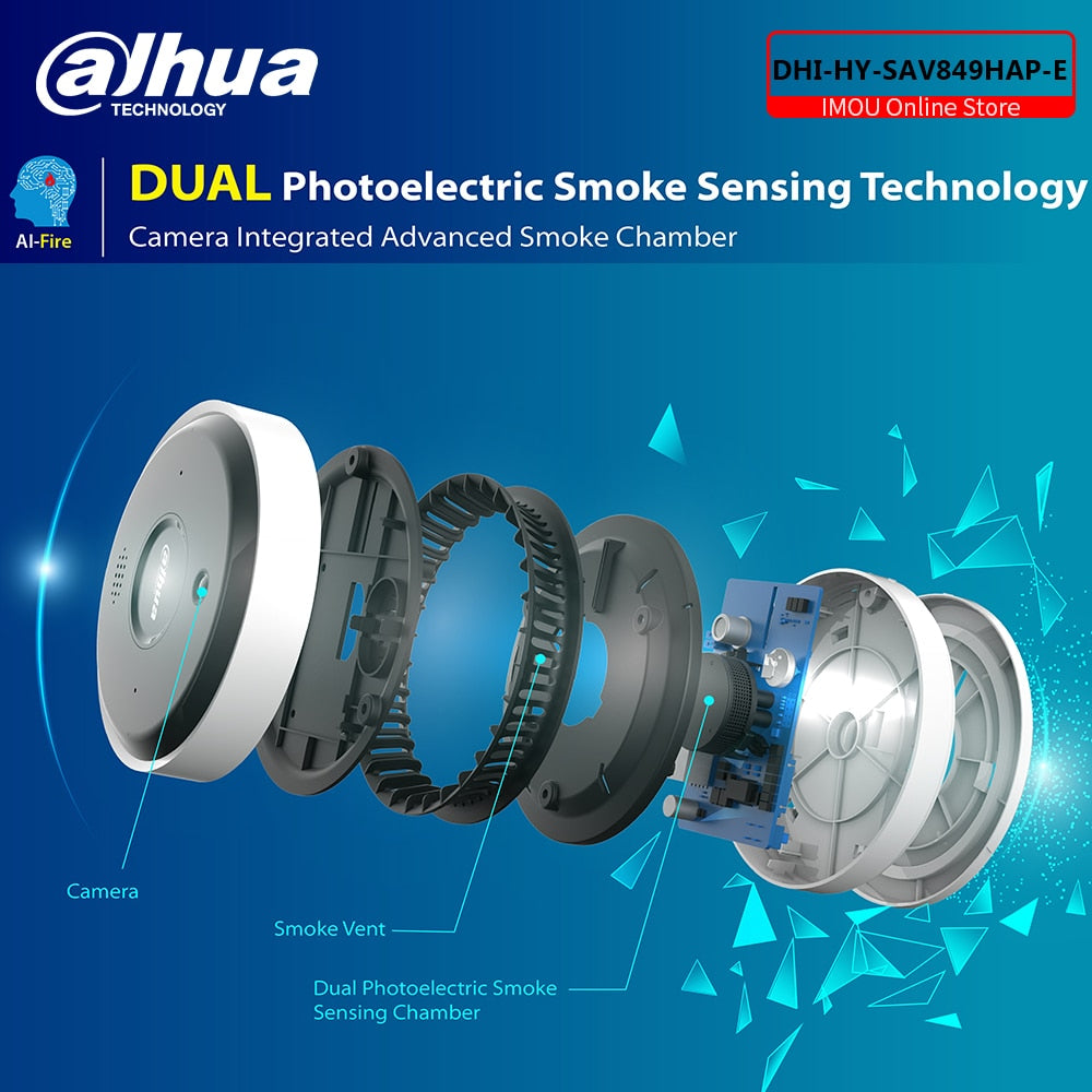 dahua fire detection camera